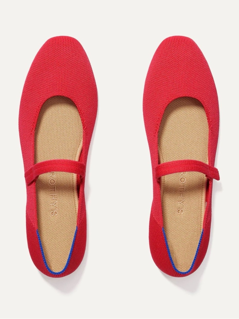 Rothy's Red The Square Mary Jane